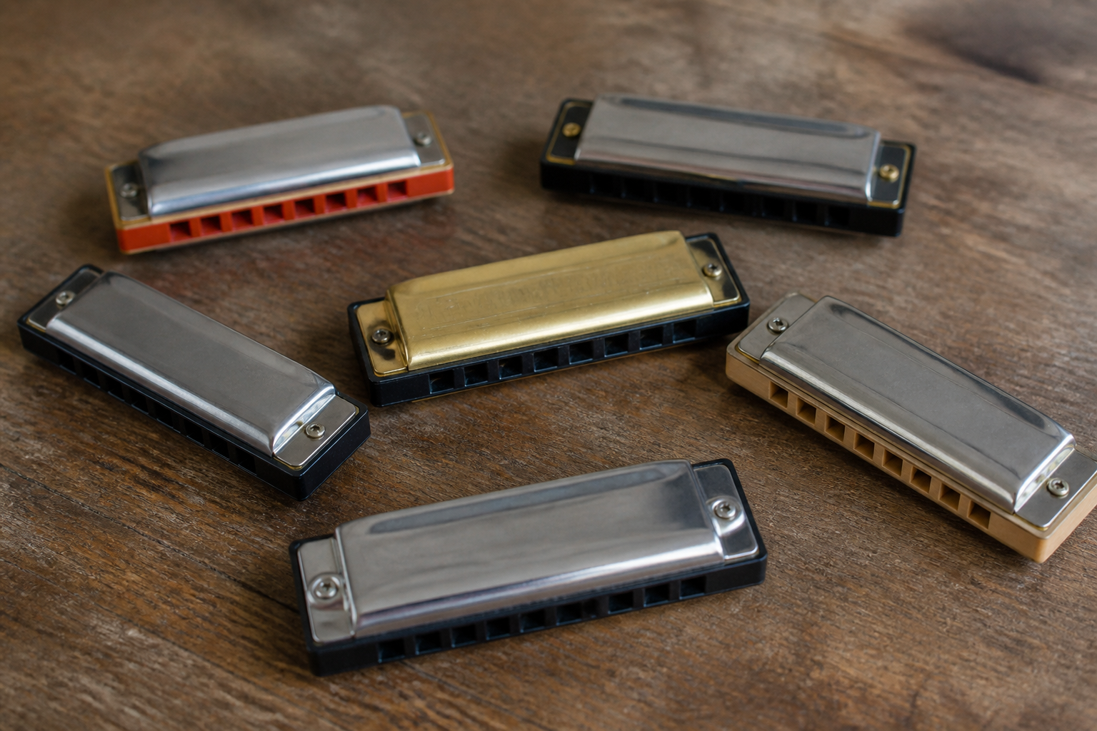 Mondharmonica toonsoorten uitleg